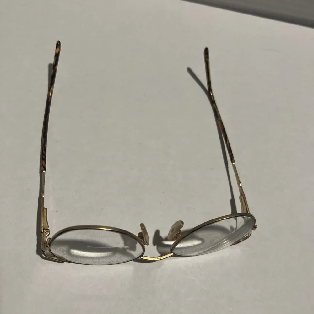 Sans Pareil Eyeglasses Frame LINDA EVANS MOD 142 DEMI BLONDE 140mm Designer